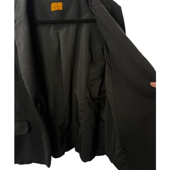 Mary Crafts black single button career casual blazer size 18 - Picture 5 of 8